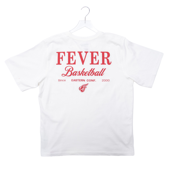 Adult Indiana Fever Yamas T-shirt in White by Sportiqe