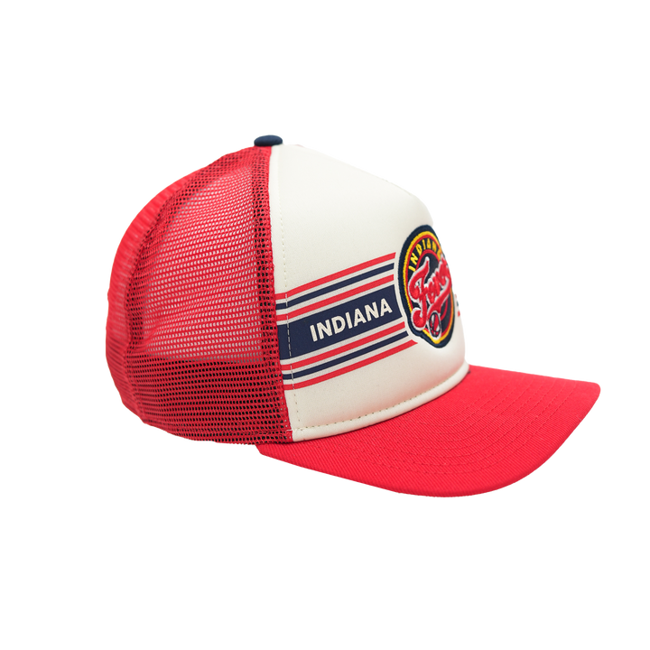Youth Indiana Fever Banner 9Fifty Hat in Red by New Era
