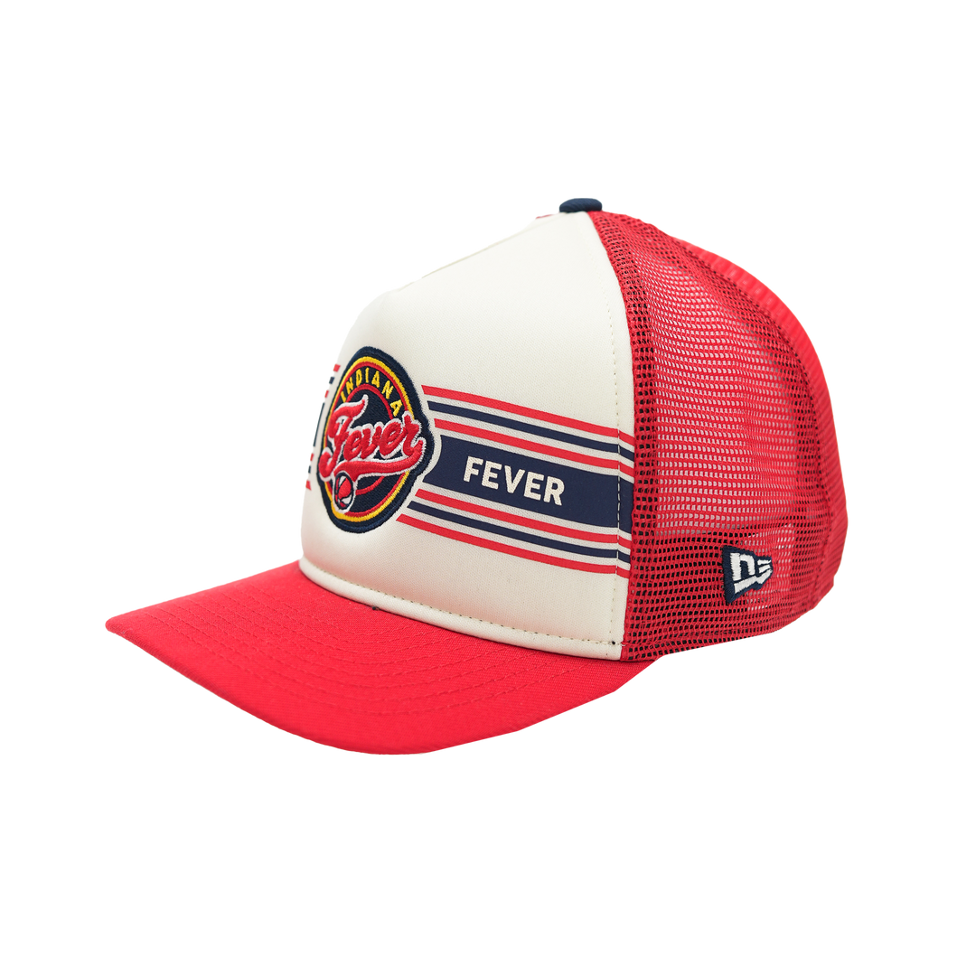 Youth Indiana Fever Banner 9Fifty Hat in Red by New Era