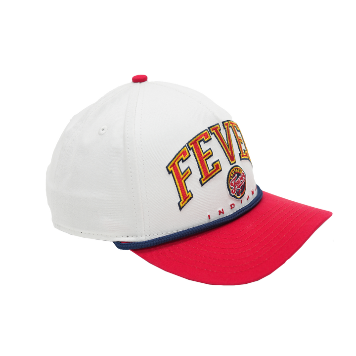 Adult Indiana Fever Adjustable Arch A-Frame 9FORTY Hat in Red by New Era