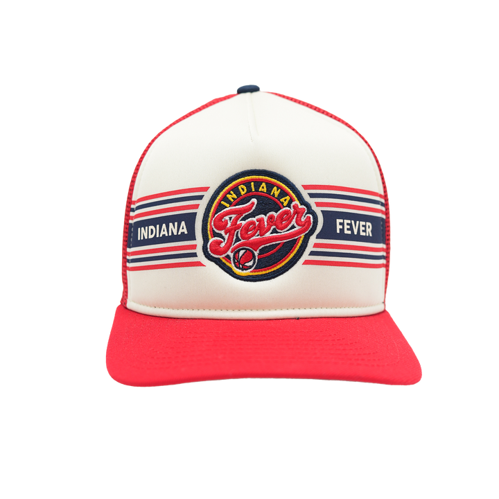 Youth Indiana Fever Banner 9Fifty Hat in Red by New Era