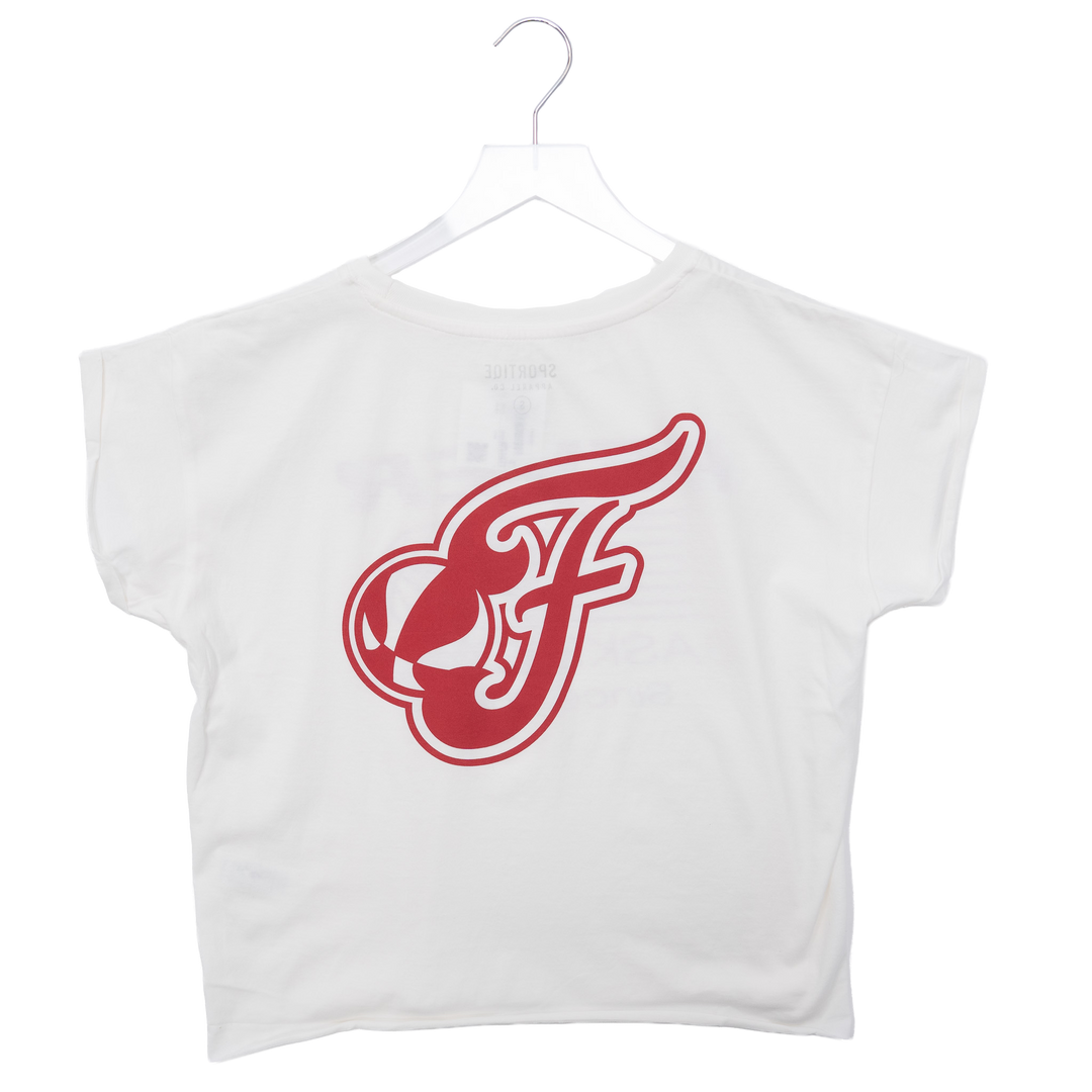 Women's Indiana Fever Nomah T-shirt in White by Sportiqe
