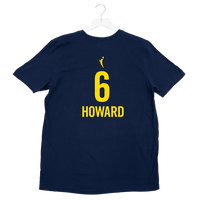 Adult Indiana Fever #8 Sophie Cunningham Explorer Name and Number T-Shirt in Navy by Nike