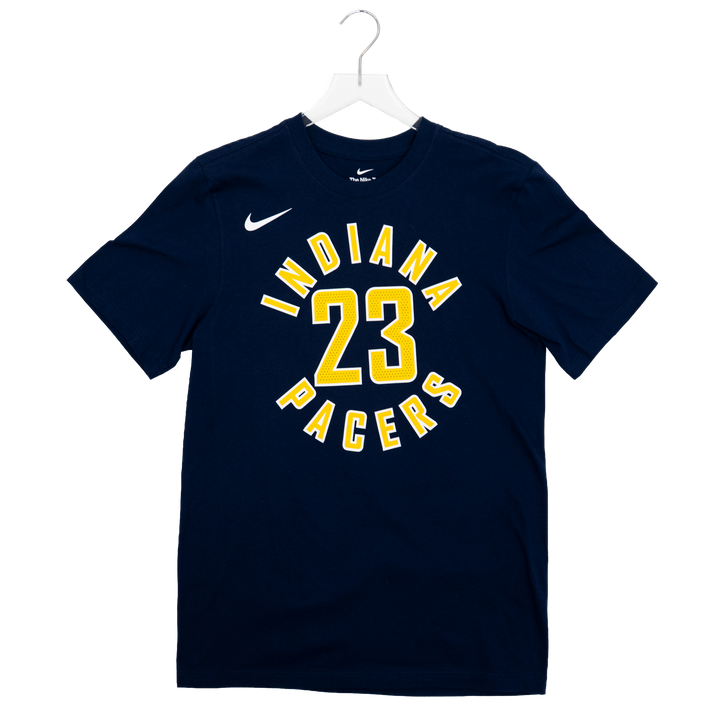 Adult Indiana Pacers #23 Aaron Nesmith Icon Name and Number T-shirt in Navy by Nike