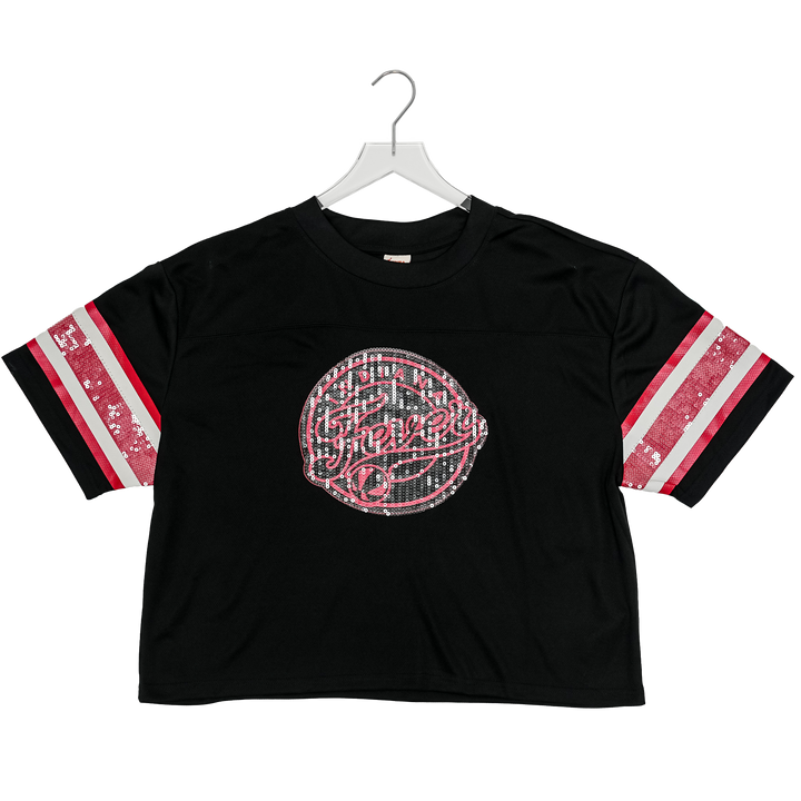 Women's Indiana Fever Stranger Things All That Glitters Jersey in Black by Fever Team Store