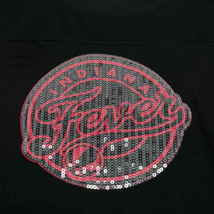 Women's Indiana Fever Stranger Things All That Glitters Jersey in Black by Fever Team Store
