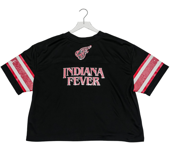 Women's Indiana Fever Stranger Things All That Glitters Jersey in Black by Fever Team Store