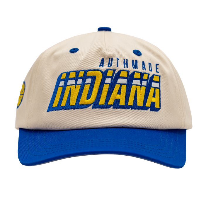 Adult Indiana Pacers 25-26' CITY EDITION Retro Snapback Hat in Natural by Authmade