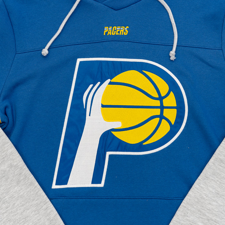 Adult Indiana Pacers 25-26' CITY EDITION High Post Lacer Hooded Sweatshirt in Royal by '47