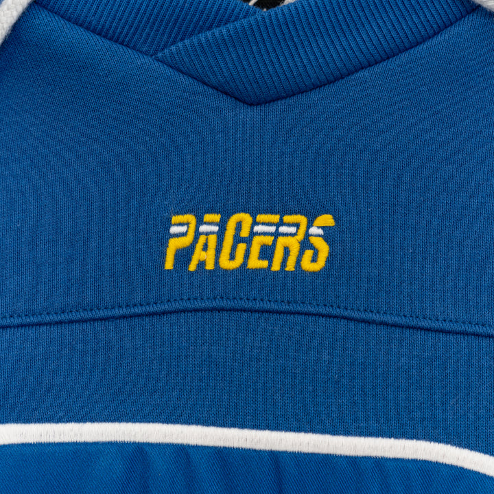 Adult Indiana Pacers 25-26' CITY EDITION High Post Lacer Hooded Sweatshirt in Royal by '47