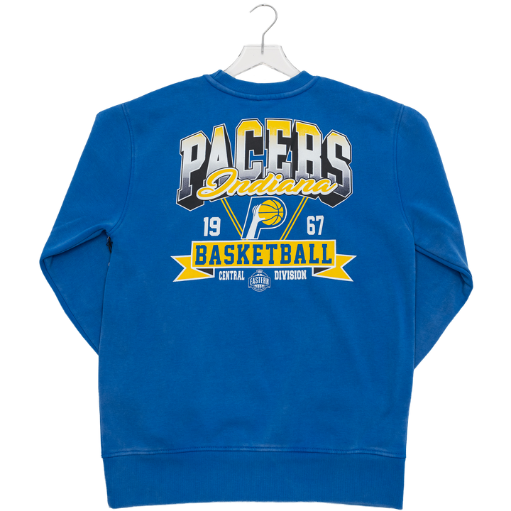 Adult Indiana Pacers 25-26’ CITY EDITION Big Ups Crewneck Sweatshirt in Royal by Pacers Team Store