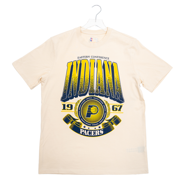 Adult Indiana Pacers Big Stretch T-shirt in White by Pacers Team Store