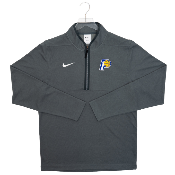 Adult Indiana Pacers 25-26' CITY EDITION 1/4 Zip Victory Top in Grey by Nike