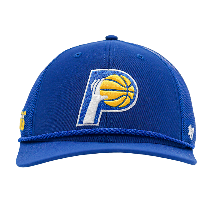 Adult Indiana Pacers 25-26' CITY EDITION Trucker Hat in Royal by '47