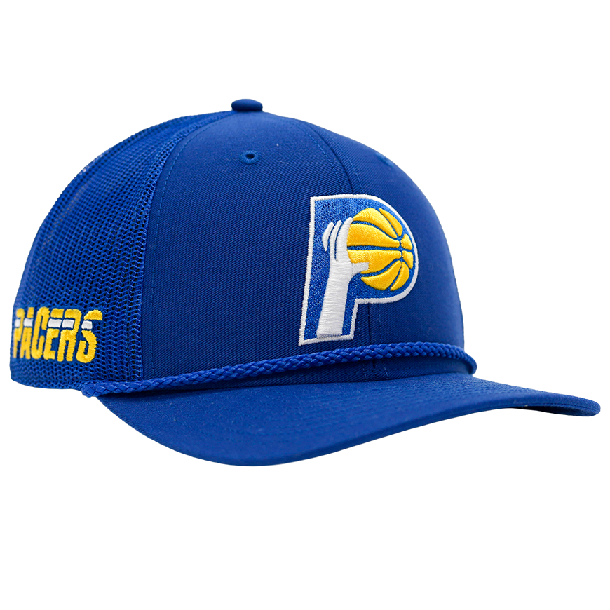 Adult Indiana Pacers 25-26' CITY EDITION Trucker Hat in Royal by '47