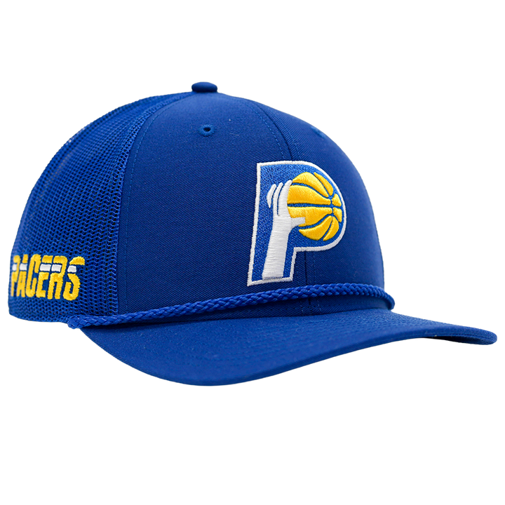 Adult Indiana Pacers 25-26' CITY EDITION Trucker Hat in Royal by '47