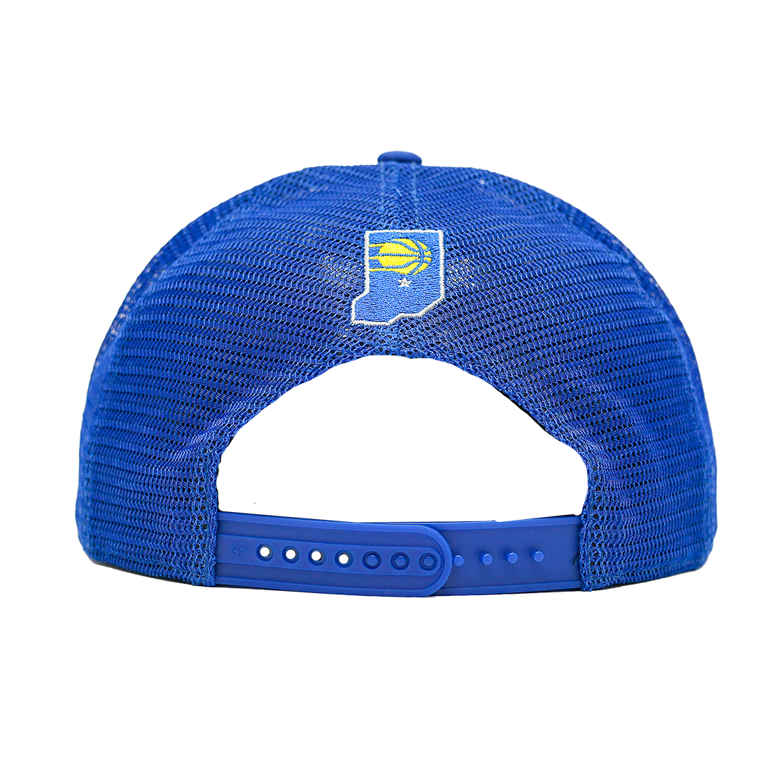 Adult Indiana Pacers 25-26' CITY EDITION Rosco Hitch Hat in Royal by '47