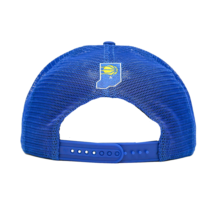 Adult Indiana Pacers 25-26' CITY EDITION Rosco Hitch Hat in Royal by '47