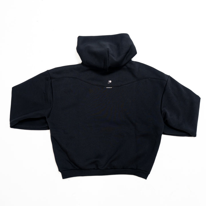 Adult Indiana Pacers 26-27' Icon Standard Issue Hooded Sweatshirt in Black by Nike