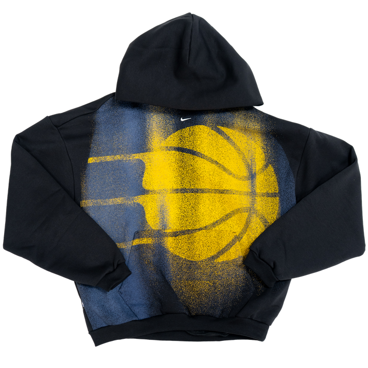 Adult Indiana Pacers 26-27 Icon Standard Issue Hooded Sweatshirt in Black by Nike