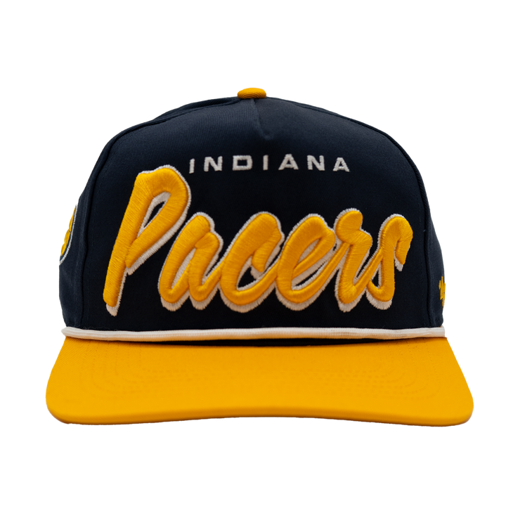 Adult Indiana Pacers Drop Shadow Hitch Hat in Navy by '47