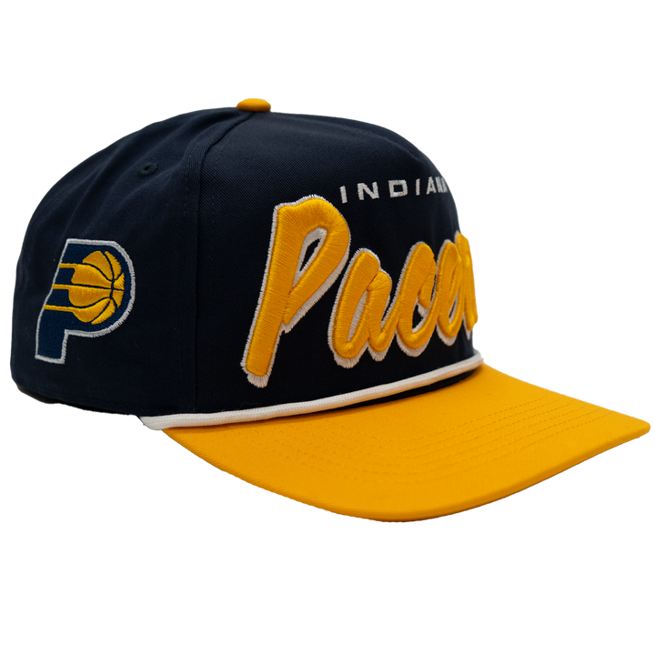 Adult Indiana Pacers Drop Shadow Hitch Hat in Navy by '47