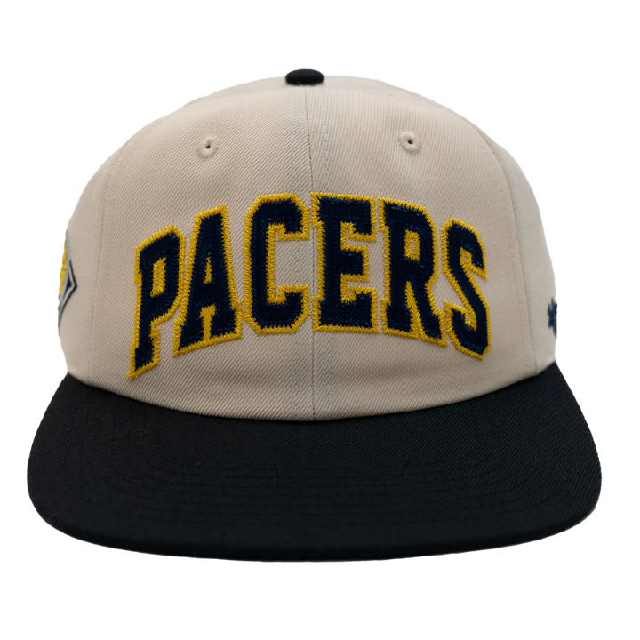 Adult Indiana Pacers Off Hand Captain Hat in White by '47