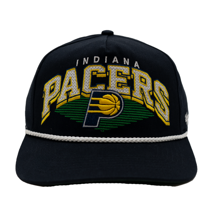 Adult Indiana Pacers Pomona Hitch Hat in Navy by '47