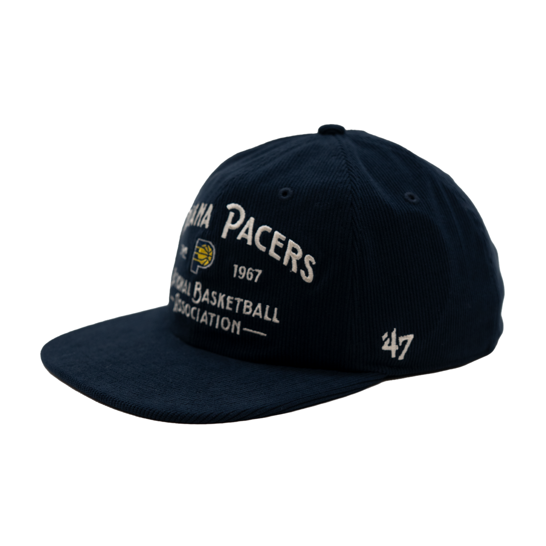 Adult Indiana Pacers Whitlock Captain Hat in Black by '47