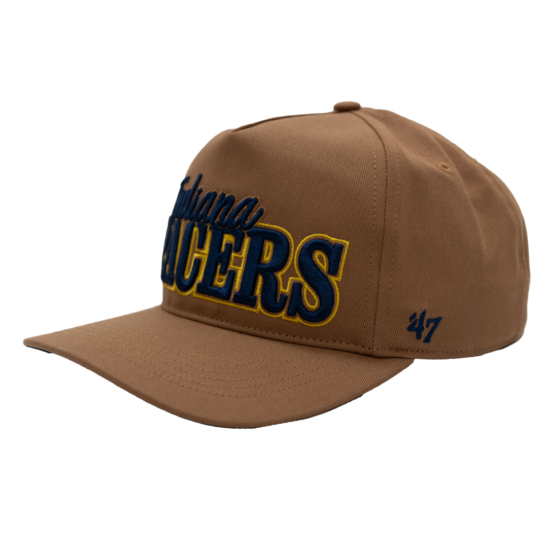 Adult Indiana Pacers Barnes Hitch Hat in Brown by '47