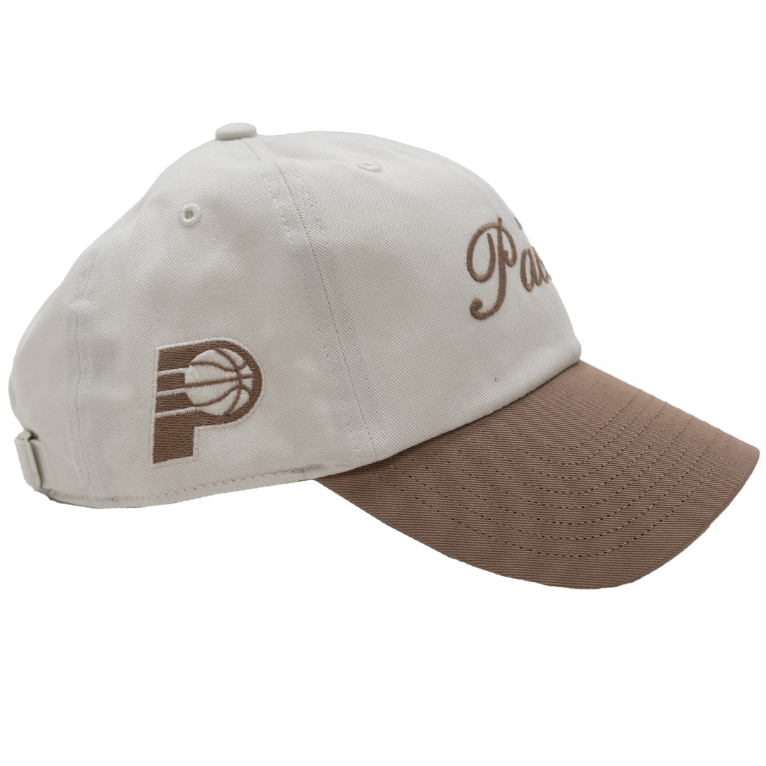 Adult Indiana Pacers Foundational Clean Up Hat in White by '47