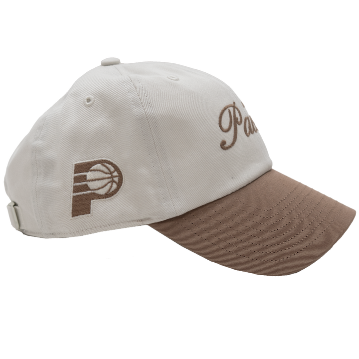 Adult Indiana Pacers Foundational Clean Up Hat in White by '47