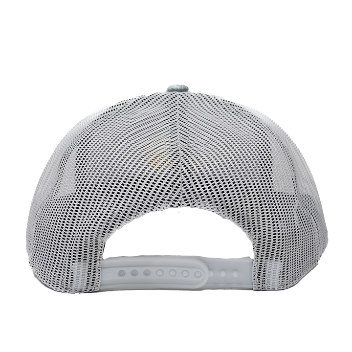 Adult Indiana Pacers Primary Logo Harrington Trucker Hat in Grey by '47