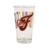 Indiana Fever Overtime 16oz Pint Glass by Boelter Brands - Fever Logo View