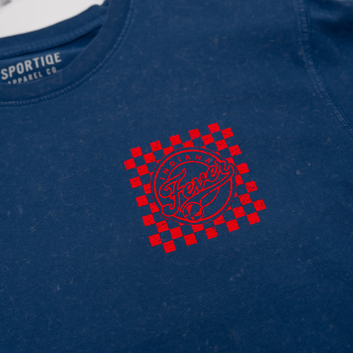 Adult Indiana Fever Bono Long-Sleeve Shirt in Navy by Sportiqe