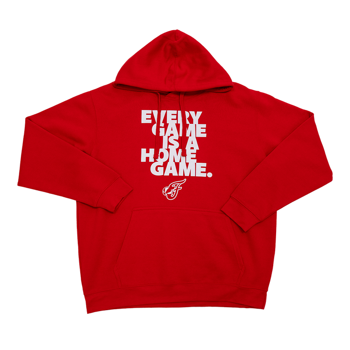 Adult Indiana Fever 'SOLD OUT' Tour Hooded Sweatshirt in Red by Fever Team Store