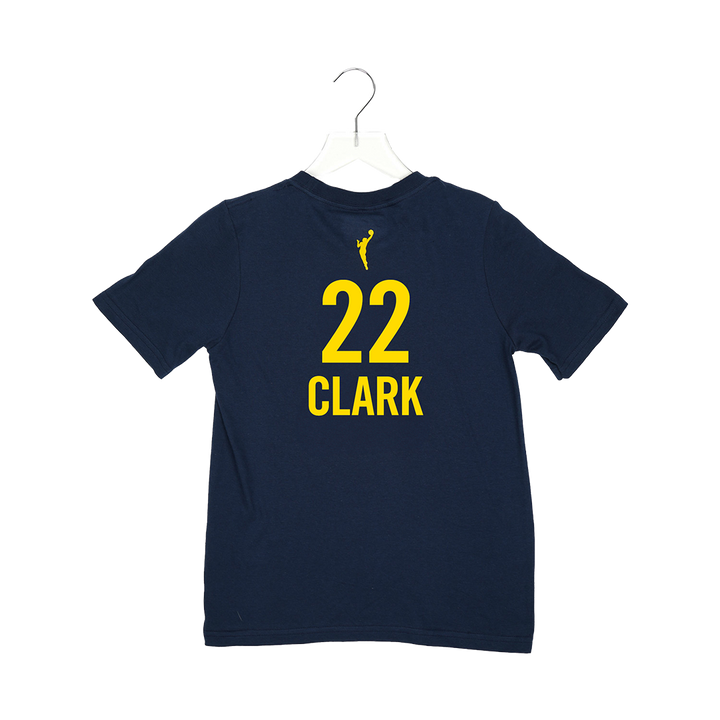 Toddler Indiana Fever #22 Caitlin Clark Explorer Name and Number T-Shirt in Navy by Nike