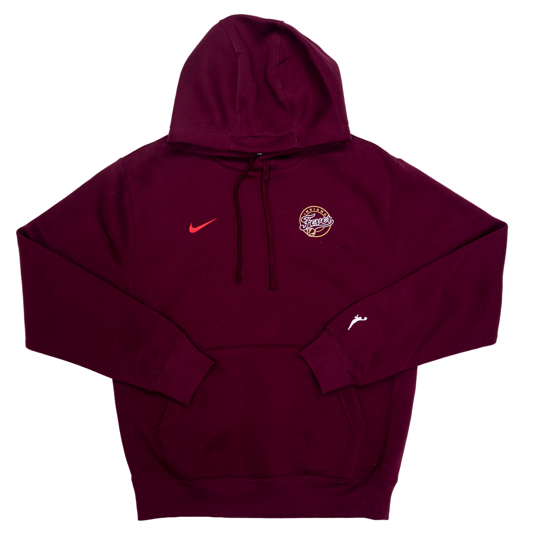 Adult Indiana Fever Rebel Hooded Sweatshirt in Red by Nike
