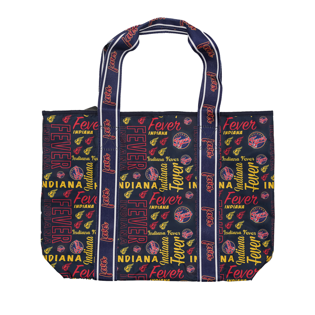 Indiana Fever Repeat Tote Bag in Navy by FOCO