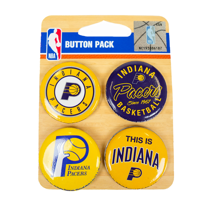 Indiana Pacers Button Variety Pack
