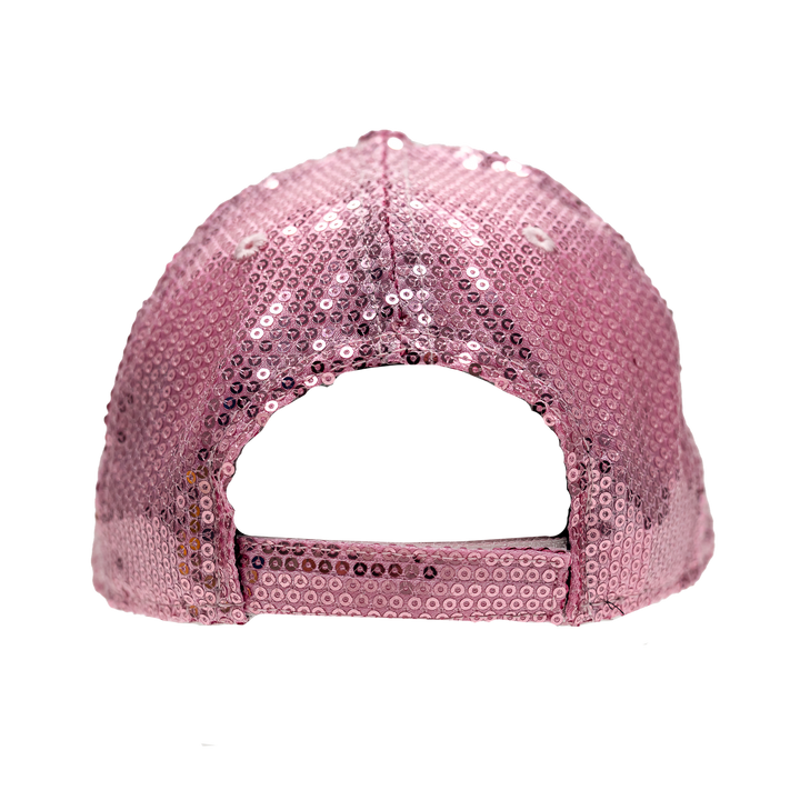 Youth Indiana Pacers Sequin 9Forty Hat in Pink by New Era