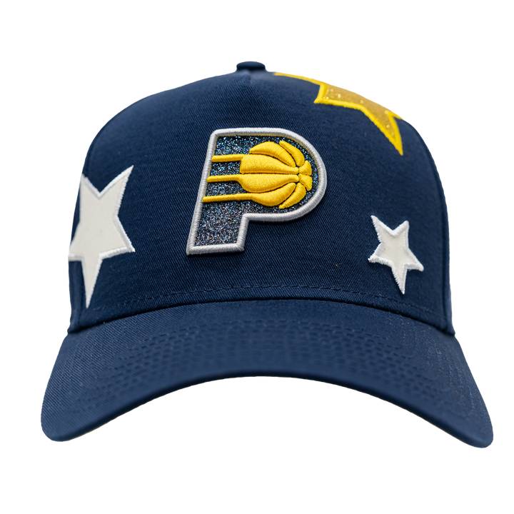 Women's Indiana Pacers Stardom 9Forty Hat in Navy by New Era