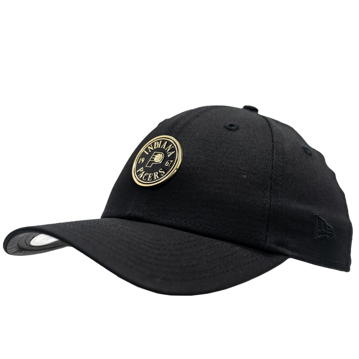 Women's Indiana Pacers Badge 9Forty Hat in Black by New Era