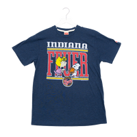 Adult Indiana Fever Distressed Basketball Crewneck Sweatshirt in Red by Fever Team Store