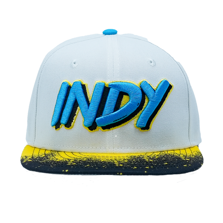 Adult Indiana Pacers 24-25' CITY EDITION 'INDY' 9Fifty Hat in White by New Era