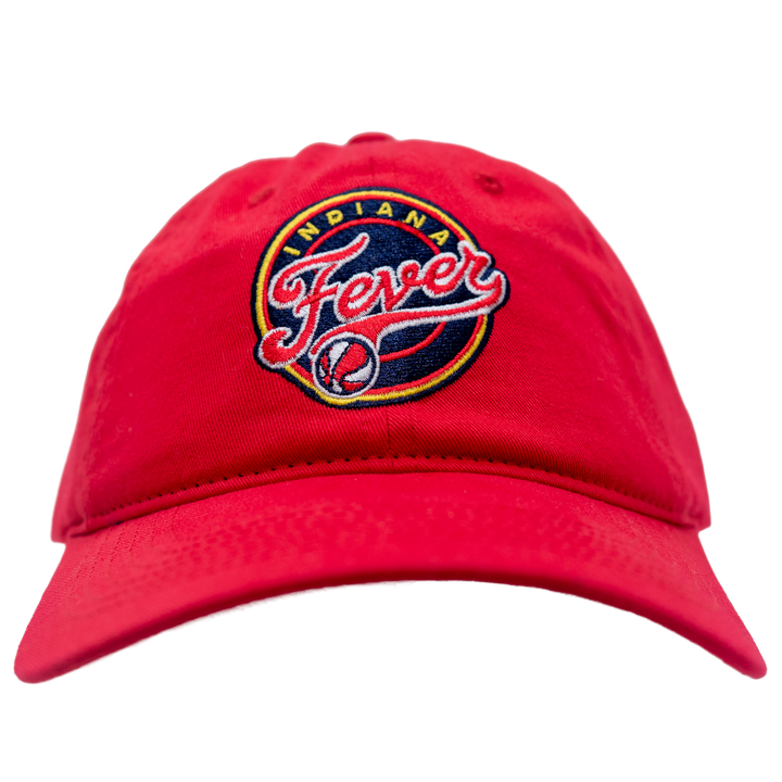 Adult Indiana Fever GNS Primary Logo Hat in Red by Fever Team Store