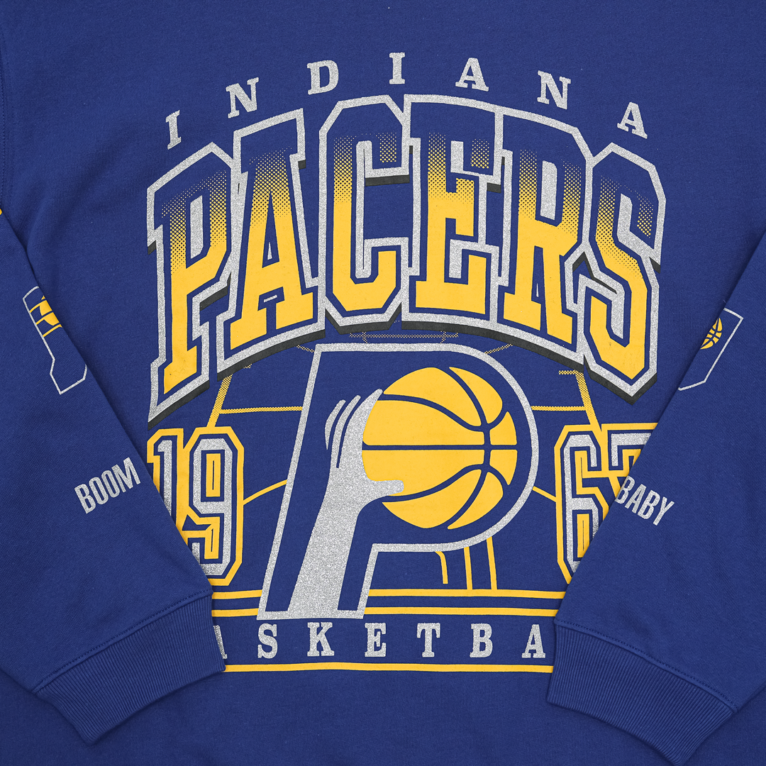 Women's Indiana Pacers 25-26' CITY EDITION Oversized Crewneck Sweatshirt in Royal by '47
