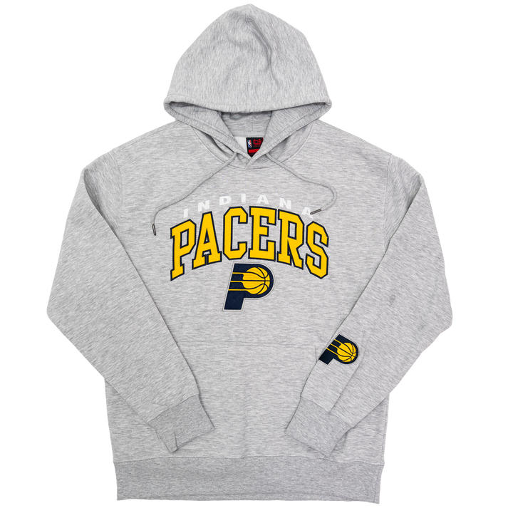 Adult Indiana Pacers Sunday Funday Hooded Sweatshirt in Grey by Pacers Team Store