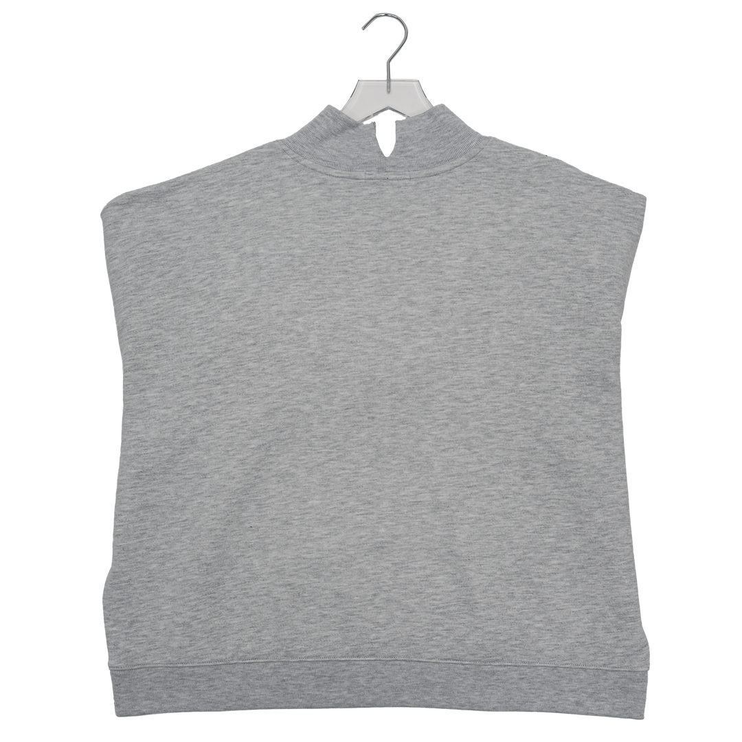 Women's Indiana Pacers Vintage Mock Crewneck Sweatshirt in Grey by '47
