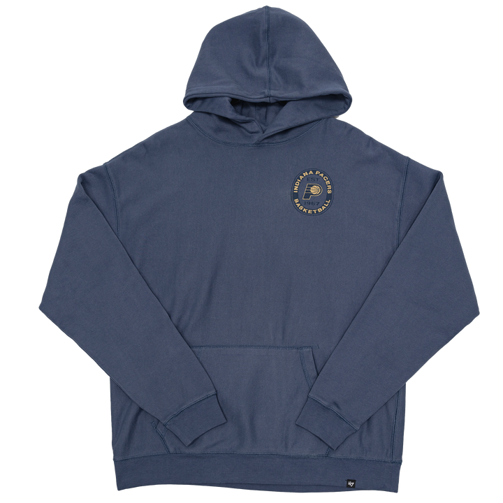 Adult Indiana Pacers Boot Path Hooded Sweatshirt in Blue by '47
